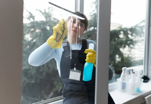 Nettoyage de vitres intérieures et extérieures à Malleloy
